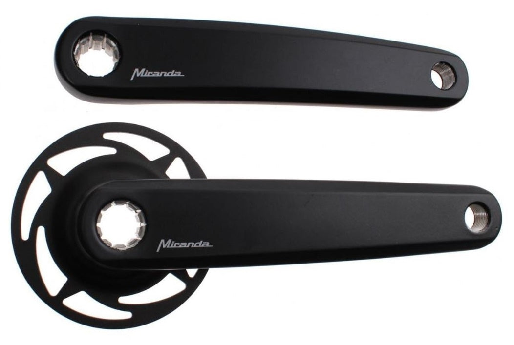 Crankset Miranda E-Bike Bosch-2 Isis Delta 170Mm - Zwart
