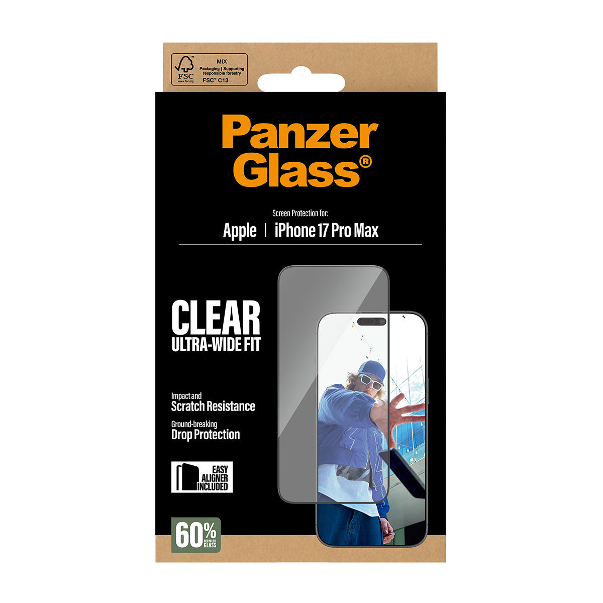 Panzerglass Ip 17 Pro Max Uwf Easyaligner