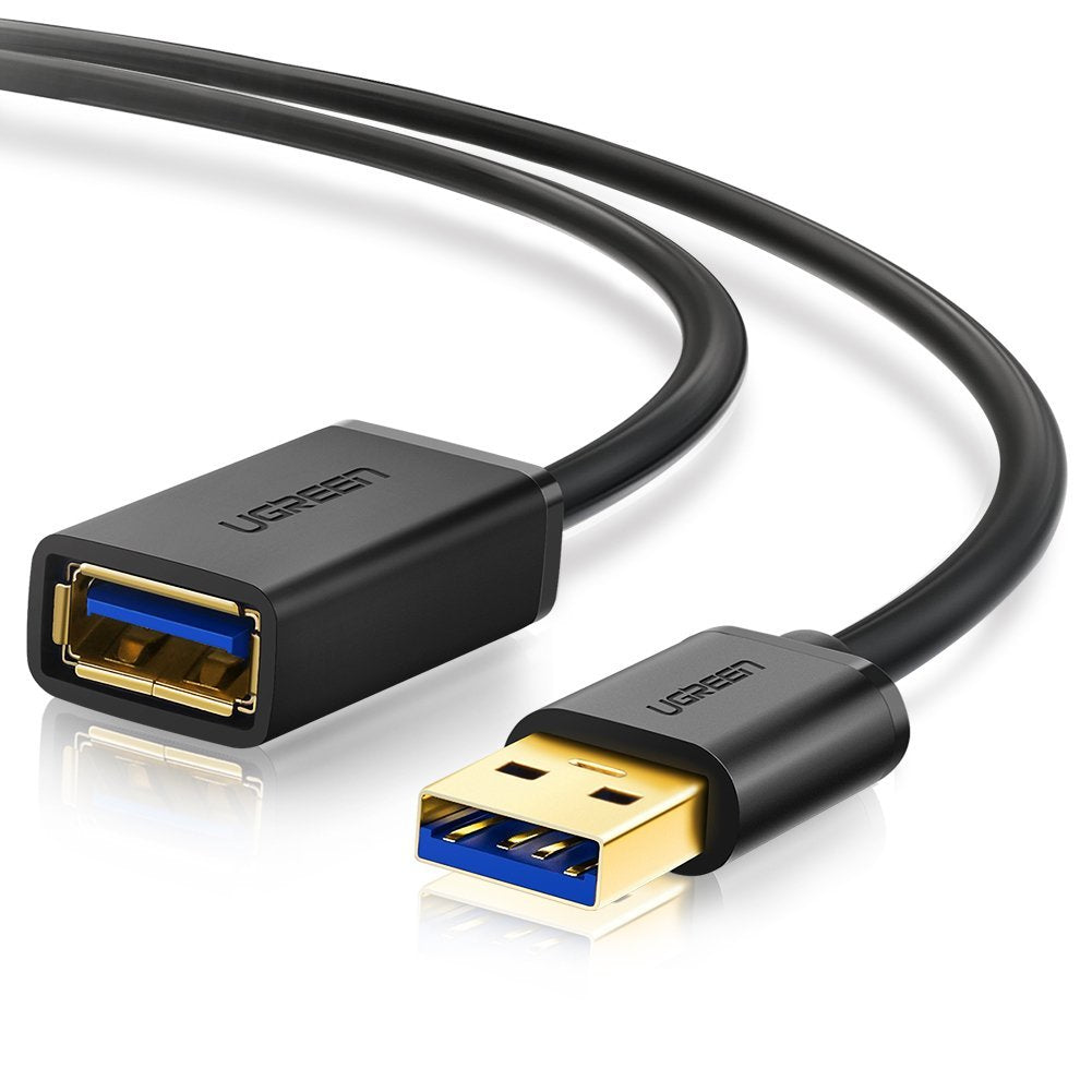 Ugreen Usb-A To Female 3.0 Extension Cable Black 1M