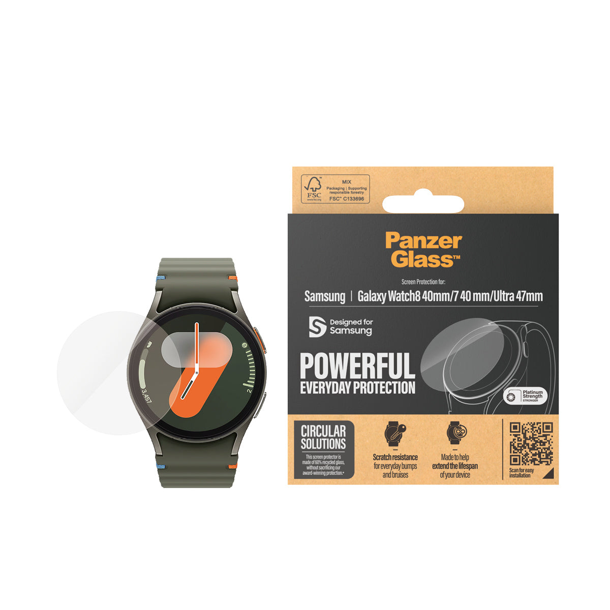 Panzerglass Screen Protector Galaxy Watch7 40Mm Watch U Uwf