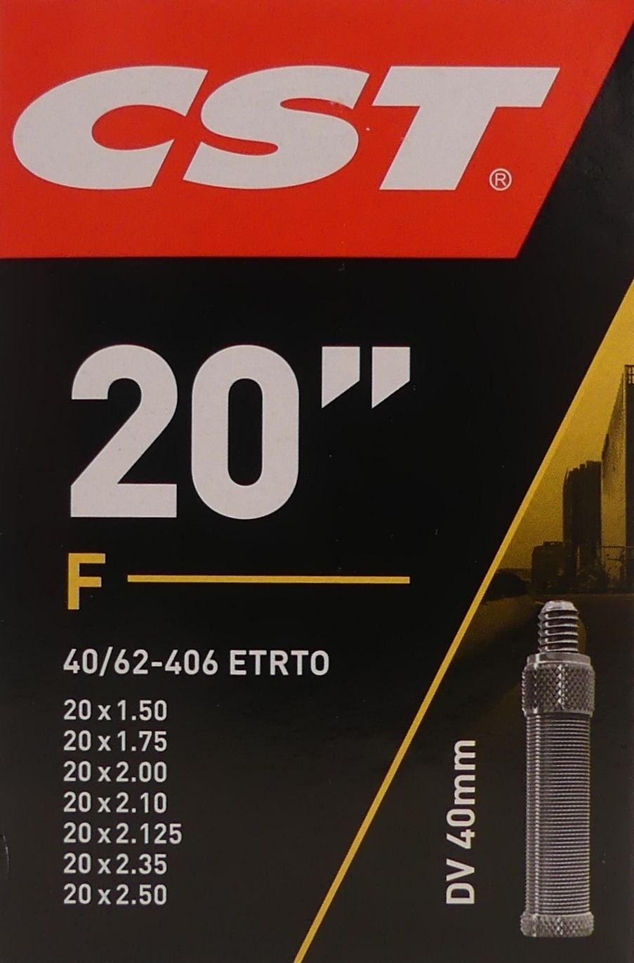 Binnenband Cst Dv40 20 X 1.50 -2,50" / 40/406-559