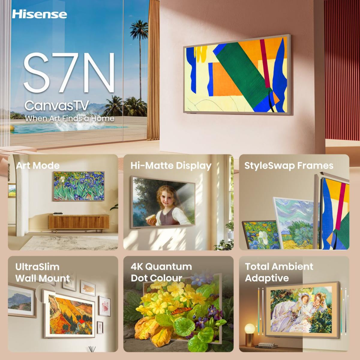 Hisense 55S7Nq Frame