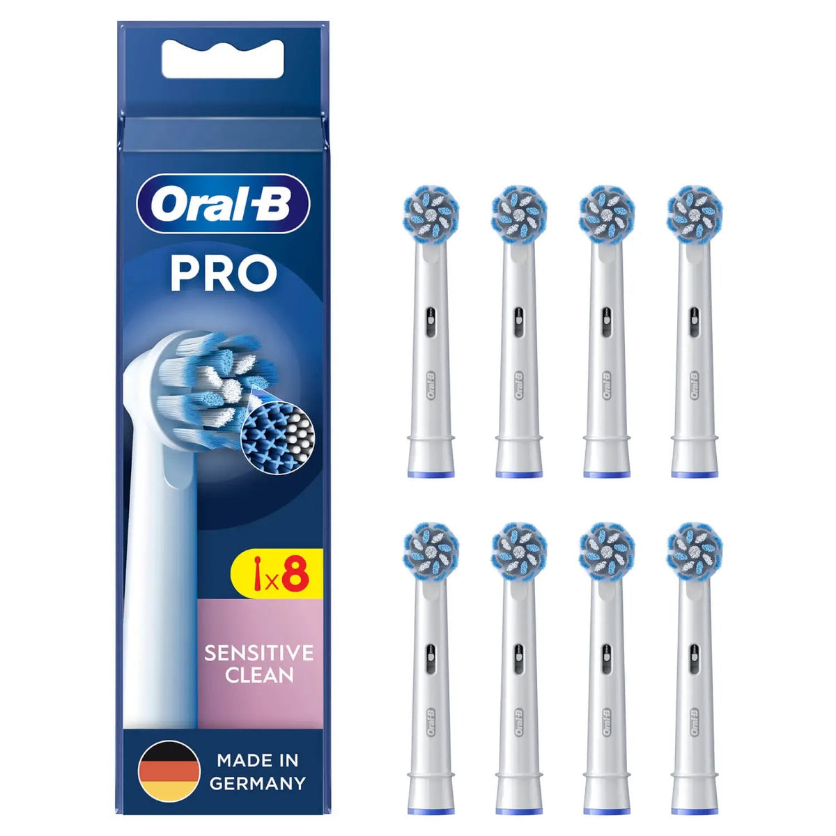 Oral-B Toothbrush Heads Pro Sensitive Clean 8 Pcs.