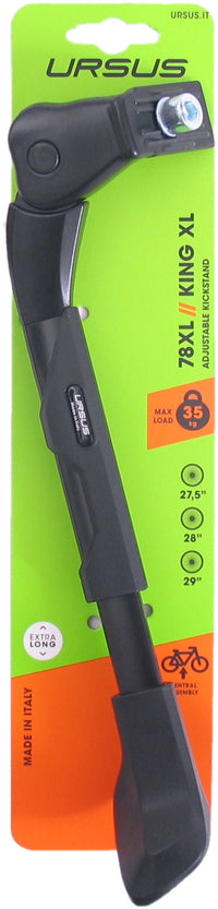 Zijstandaard Verstelbaar 27.5-29" Ursus King 2 Xl - Zwart