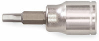 Inbus Opzetstuk Cyclus 6-Kant 6Mm, Voor Sleutel 3/8 .