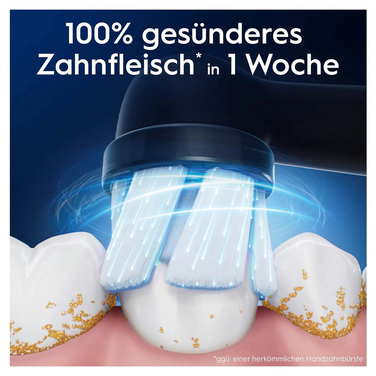 Oral-B Io Aufsteckbürsten Sanfte Reinigung Black 4Er