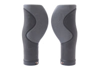 Handvatset Ergo 3-Componenten Zwart 128/128Mm - 2-Kanten Geopend