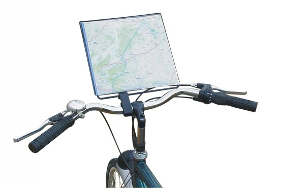Kaarthouder Steco Kaart-Mee A4-Formaat - Mat Zwart