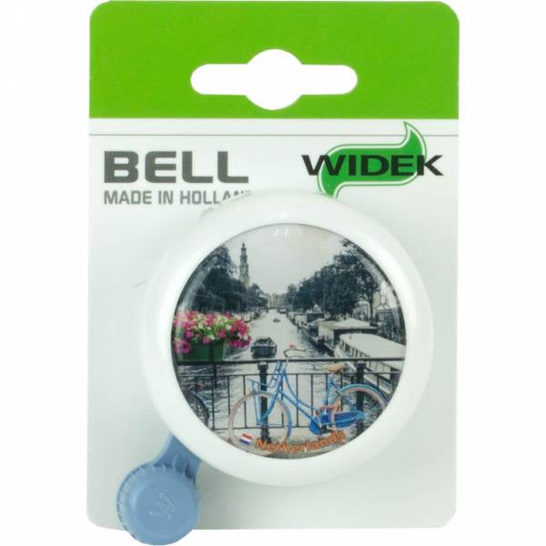 Fietsbel Widek Nederland Serie - Fiets Op Brug Bij Gracht