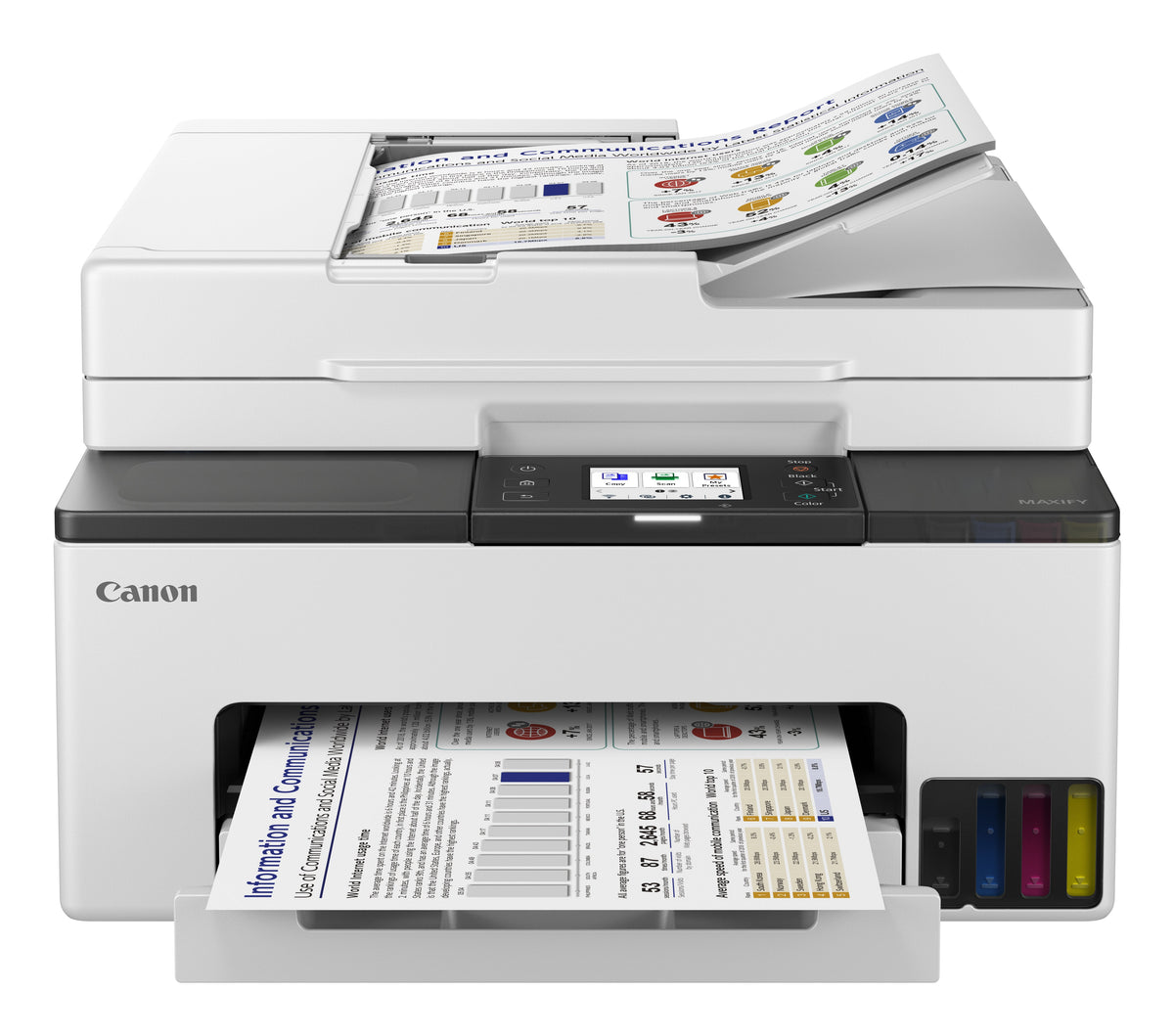 Canon Maxify Gx 2050 3X1 Gi-55 Bk 1X Gi-55 C/M/Y
