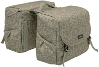 Dubbele Fietstas New Looxs Mondi Joy Double Mik 38 Liter 37 X 16 X 32 Cm (2X) - Ivy Walnut