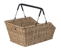 Fietsmand Basil Cento Rattan Look Multi 47 X 34 X 26 Cm - Seagrass