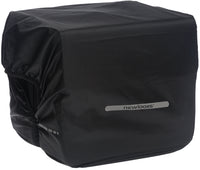 Regenhoes New Looxs Voor Dubbele Tassen 40Cm X 97Cm Met Reflectie - Zwart