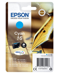 Epson Ink Cartridge Cyan Durabrite Ultra T 162 T 1622