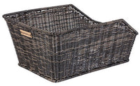 Fietsmand Basil Cento Rattan Look Met Wsl-Systeem 47 X 34 X 24 Cm - Nature Brown