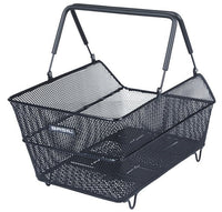 Fietsmand Basil Cento Achtermand Multisysteem Nx - Zwart