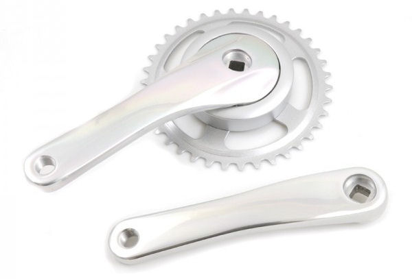 Crankstel 38T Gazelle Linea 170Mm Aluminium - Zilver