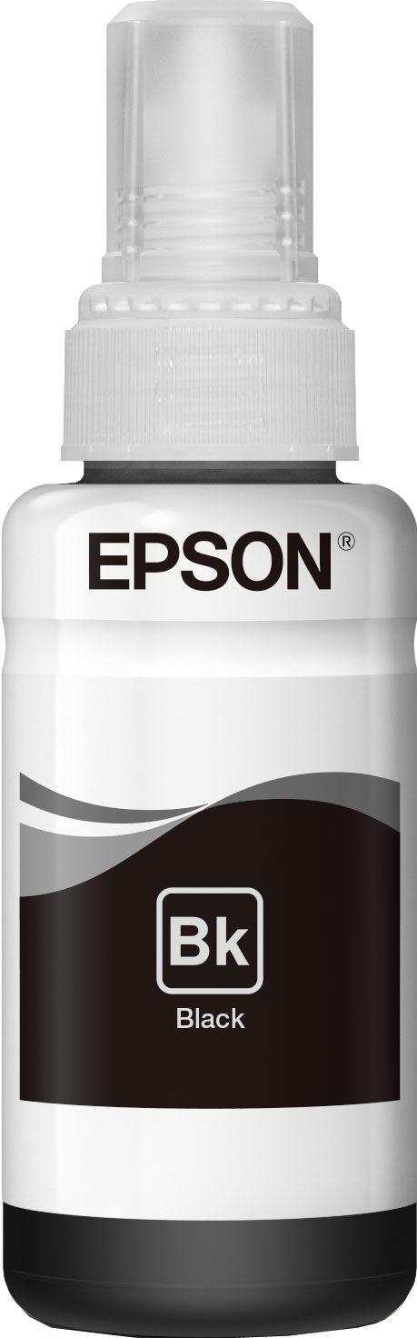 Epson Ink Black T 664 70 Ml T 6641