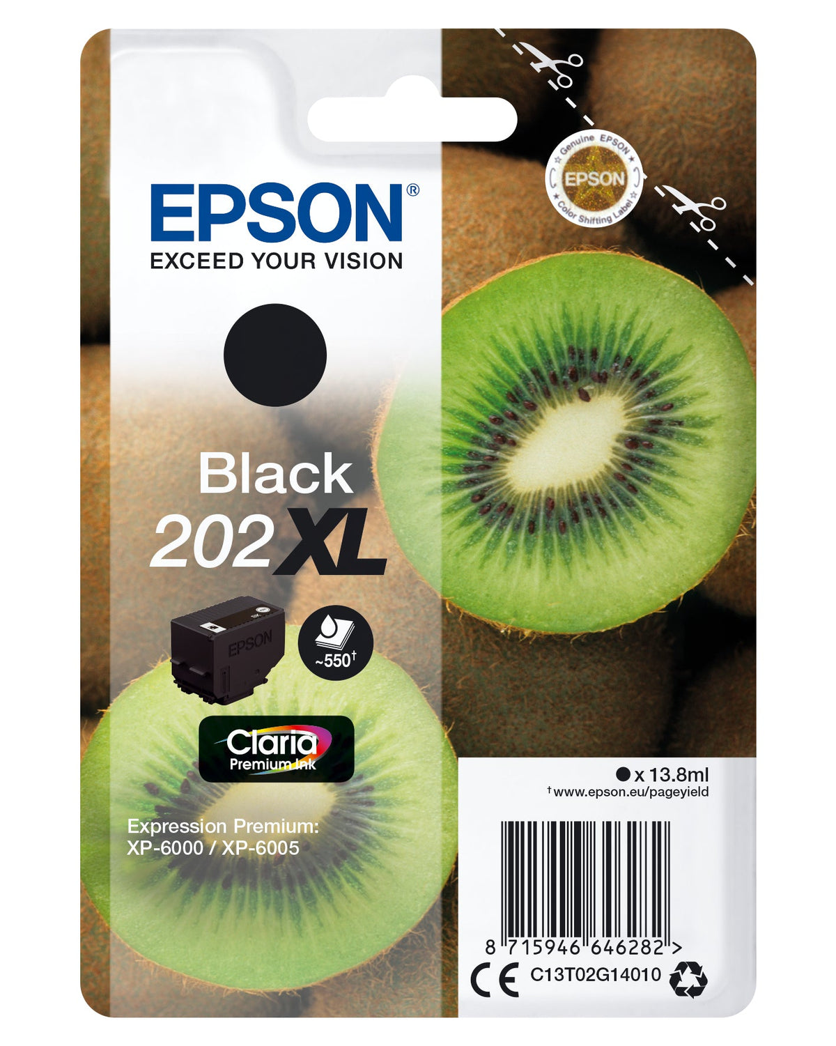 Epson Ink Cartridge Black Claria Premium 202 Xl T 02G1