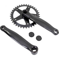 Crankstel 36T Vinty St 1/8" Met 170 Mm Crankarm - Zwart