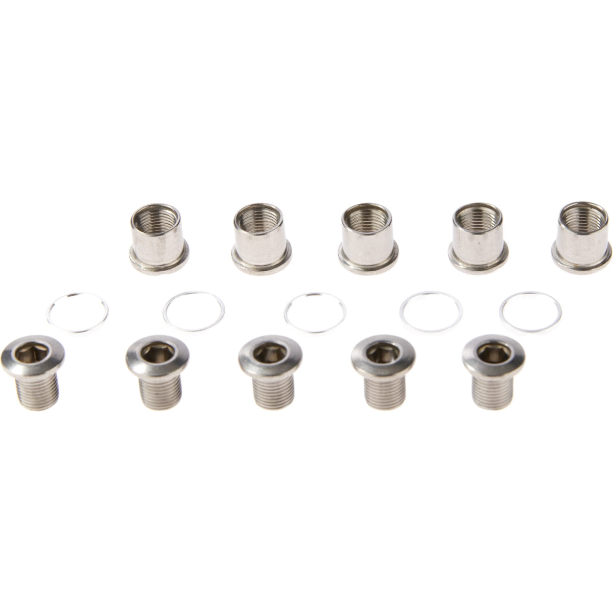 Miranda Ketting Bladbout + Moer + Ring Rvs L 10Mm (5)