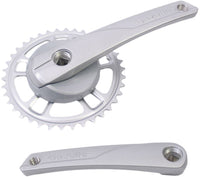 Crankstel 38T Gazelle 170Mm Voor Vierkante As - Zilver