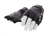 Lycra Handschoen Mirage Met Gelpads Maat M - Zwart/Zwart