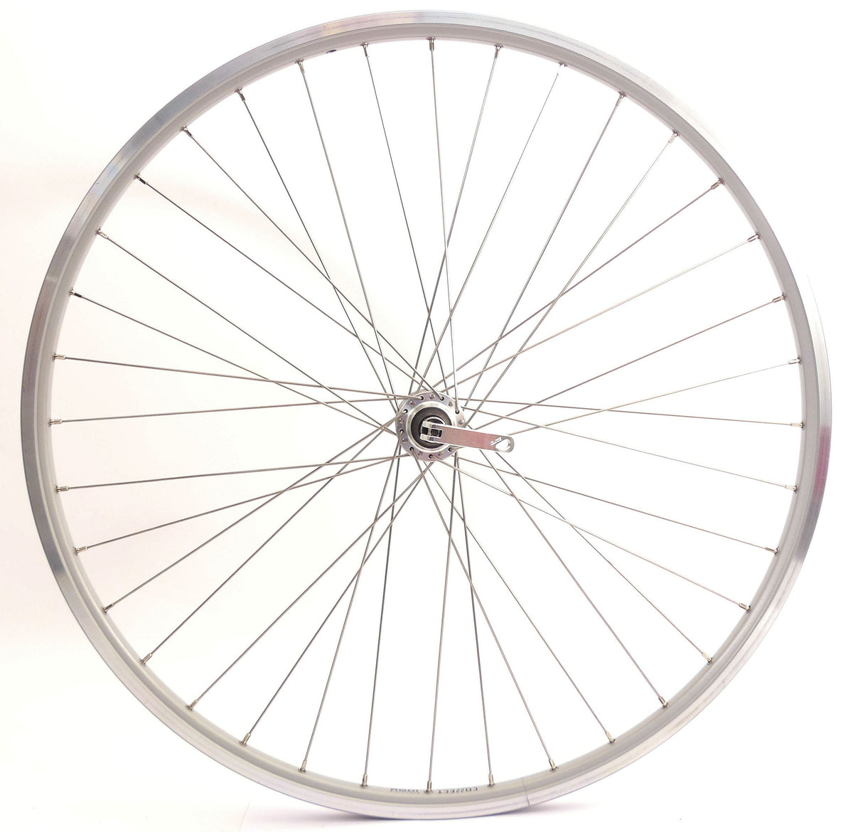 Achterwiel Rodi Connect 28" / 8/9/10 Speed / 622 X 19 / Met Snelspanner En Rvs Spaken - Zilver