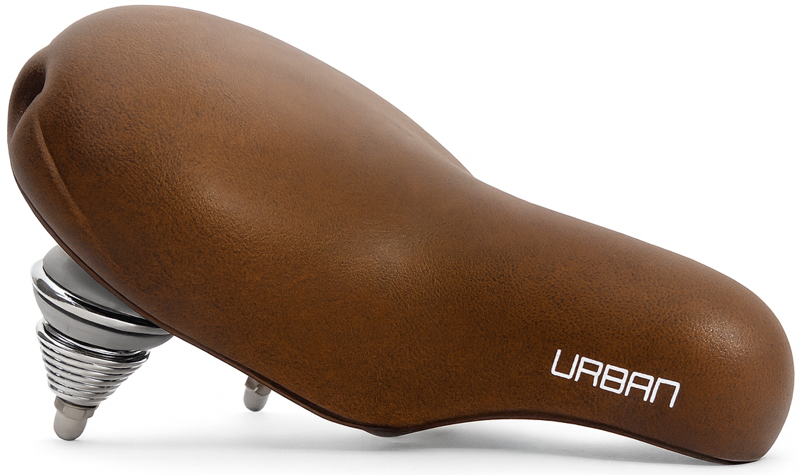Fietszadel Edge Urban Xl - Mat Donkerbruin