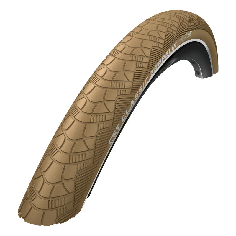 Buitenband Cst Zeppelin 26 X 1.75'' / 47-559 - Khaki Met Reflectie