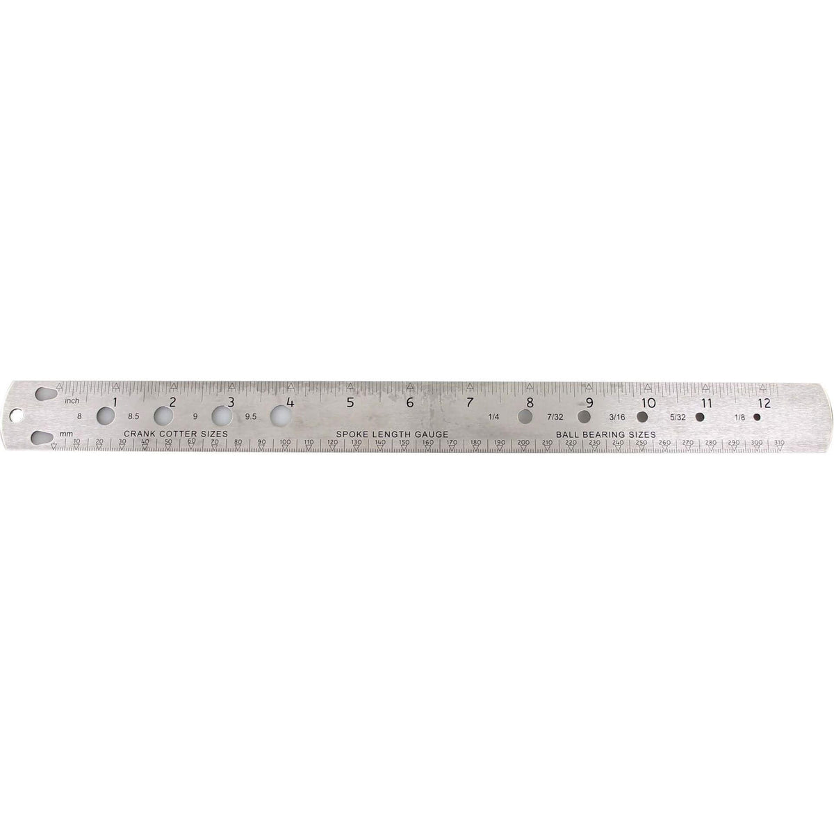 Icetoolz Spaken-/Meetlat 33Cm Rvs