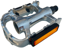 Pedaalset Mtb/Trekking Edge Luxe Aluminium - Zilver
