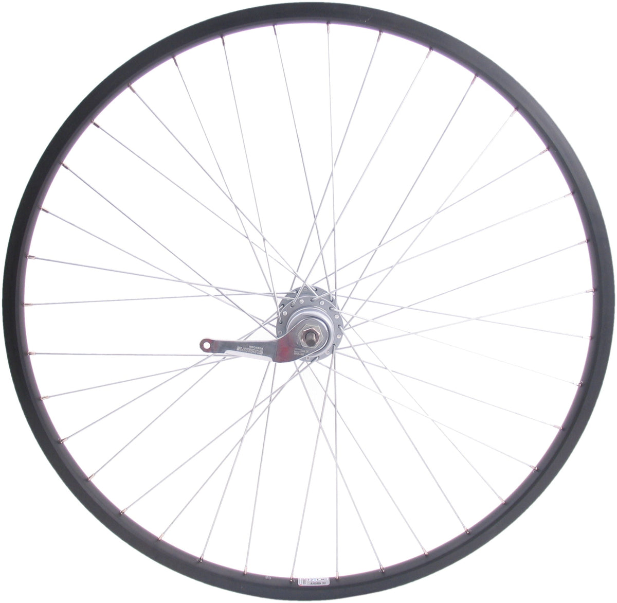 Achterwiel 28" / 622X19C Ryde Andra 30 Velg Met Shimano Nexus 3 Remnaaf - Zwart
