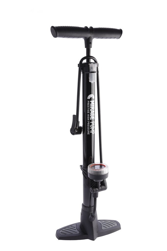 Mirage Vloerpomp Staal Met Meter Dualhead