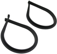 Broekklemset Cyclus Kunststof Zwart (2 Stuks)