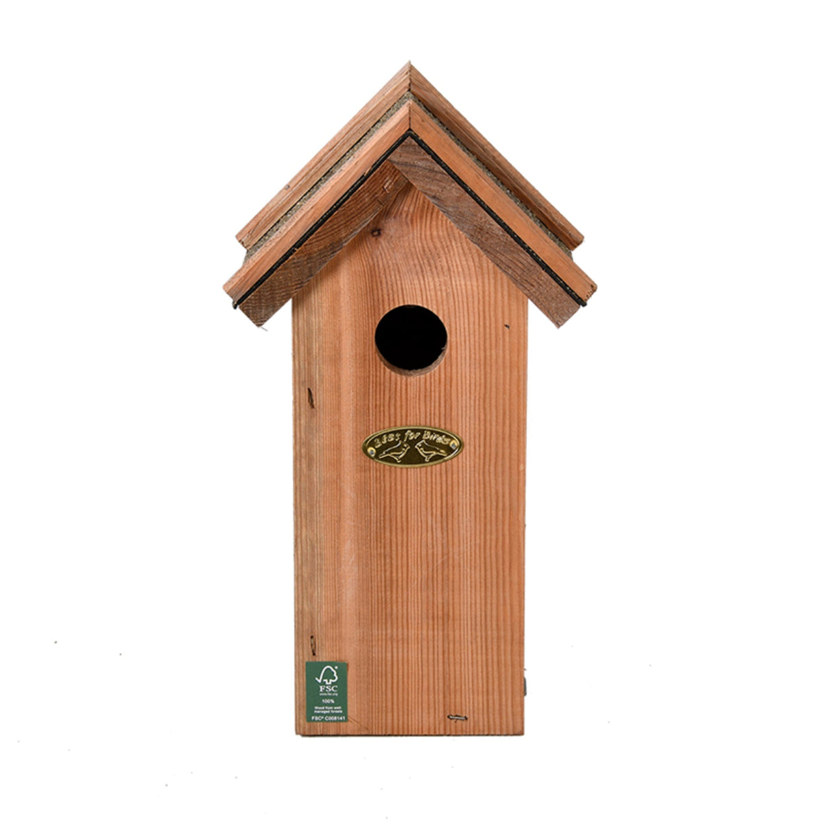 Blue Tit Birdhouse - Nesting Box - Bitumen Roof