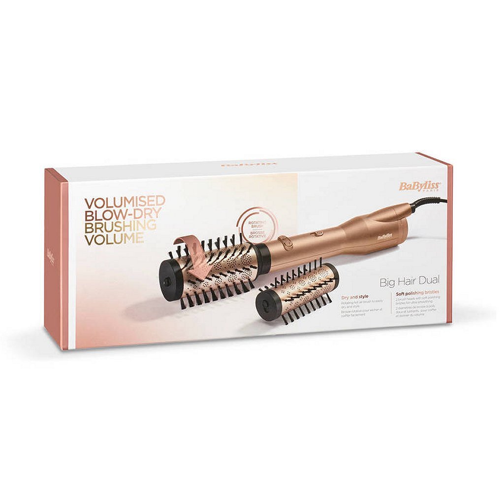 Babyliss As952E Big Hair Dual Föhnborstel Rosé Goud