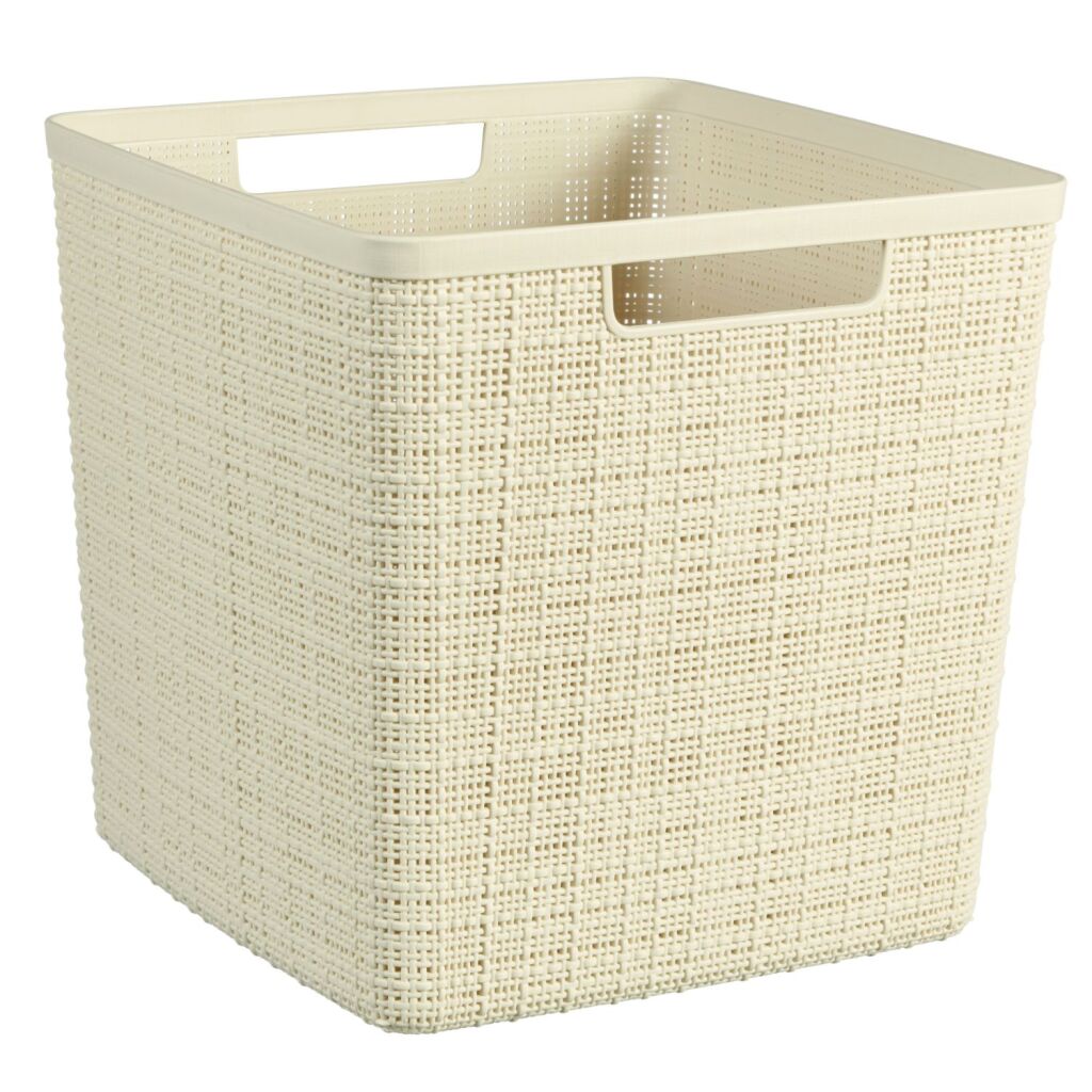 Curver Opbergmand Jute-Look 17L CrÈMe