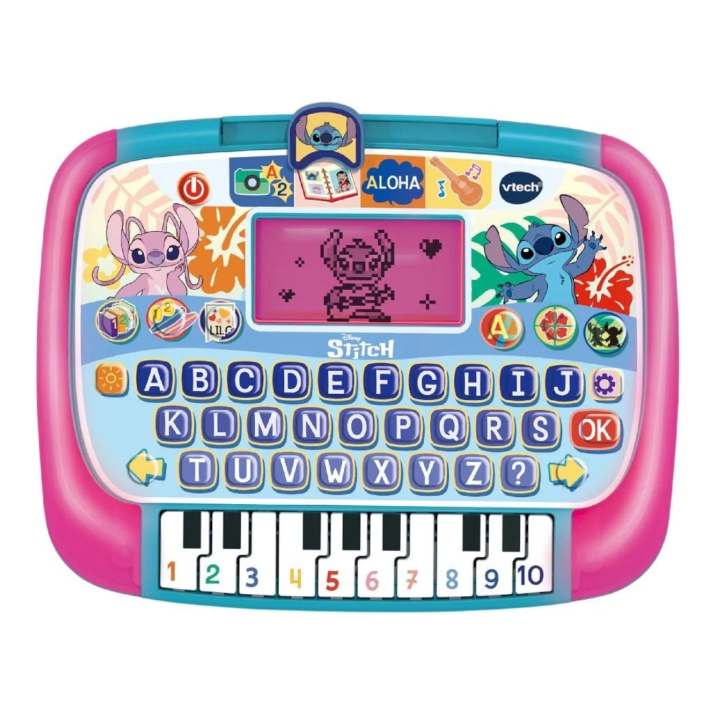 Vtech Disney Stitch Tablet + Licht En Geluid