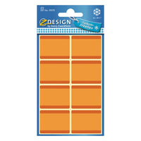 Avery Av-59370 Z-Design Diepvriesetiketten 36X28 Mm 40 Stuks Oranje