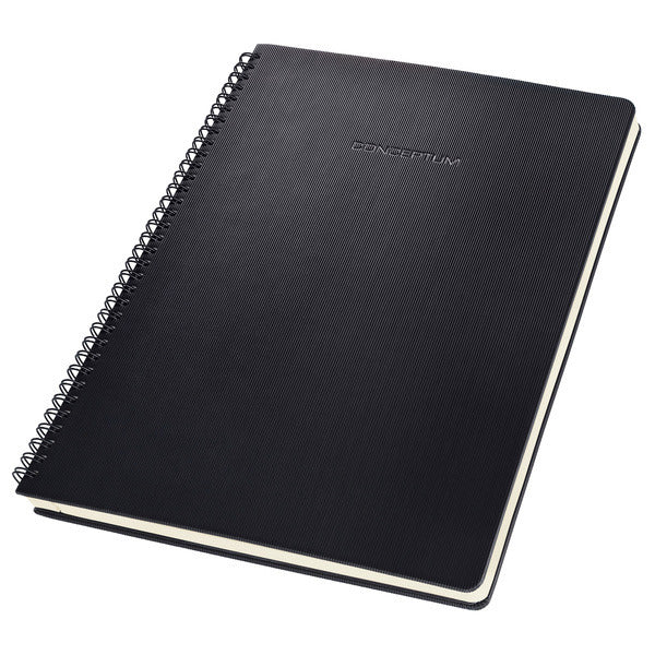 Sigel Si-Co820 Notitieblok Conceptum Hardcover A4 Zwart Ruit