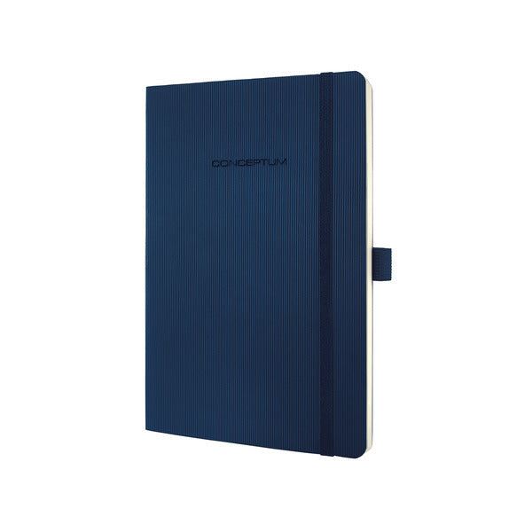 Sigel Si-Co327 Notitieboek Conceptum Pure Softcover A5 Blauw Gelinieerd