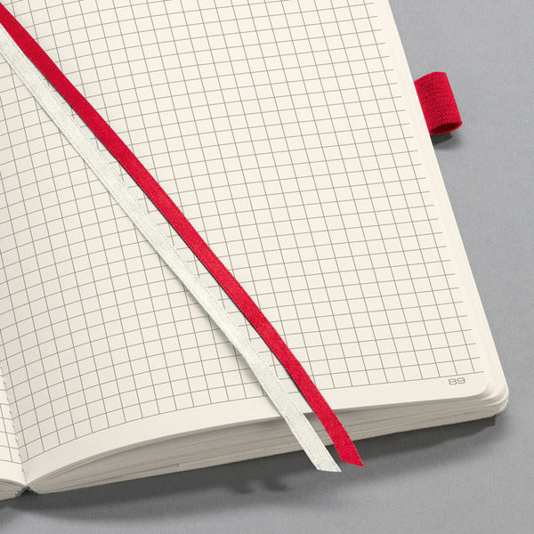 Sigel Si-Co314 Notitieboek Conceptum Pure Softcover A4 Rood Geruit
