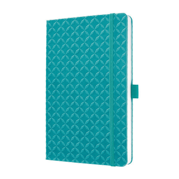 Sigel Si-Jn103 Notitieboek Jolie Flair A5 Hardcover Gelinieerd Aqua Groen