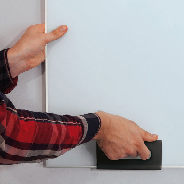 Sigel Si-Gl210 Glasmagneetbord Xl Artverum 1200X900X18Mm Zwart