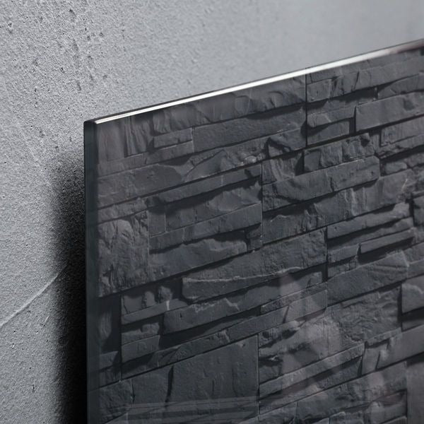 Sigel Si-Gl169 Glasmagneetbord Artverum 480X480X15Mm Leisteen