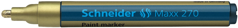 Schneider Lakmarker Maxx 270 1-3Mm Goud 10 Stuks