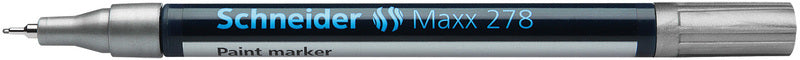 Schneider Lakmarker Maxx 278 0,8Mm Zilver 10 Stuks