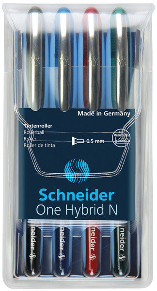 Schneider S-183594 Rollerball One Hybrid N 0,5Mm Etui 4 Stuks