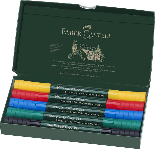 Faber Castell 5 Aquarel Markers Albrecht DÜRer 5 Sets